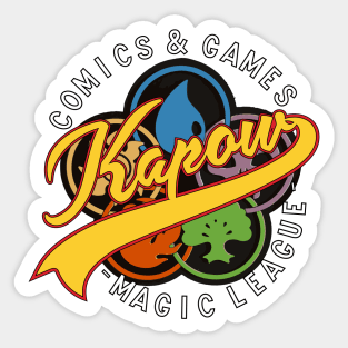 Kapow MTG Sticker